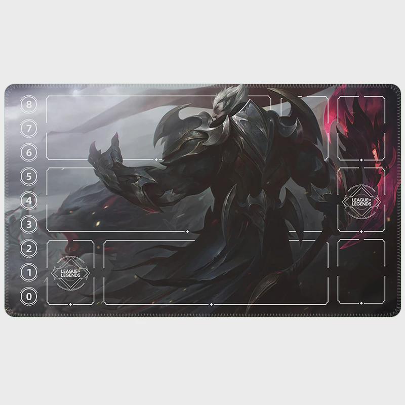 Darius League of Legends Riftbound Playmat | Trading Card Game Pad | LOL Desk Mat | 24" x 14" inches Stitched Edges