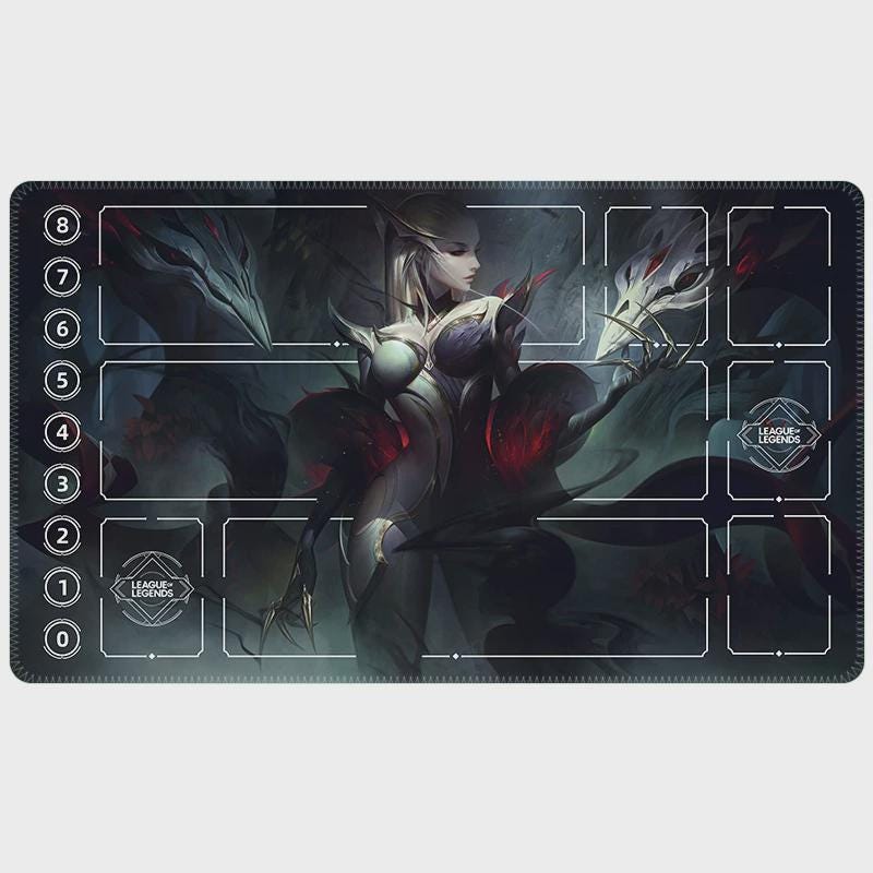 Coven Camille League of Legends TCG Playmat | Dark Fantasy Gamer Desk Mat | High-Definition Riftbound Tabletop Gaming Mat