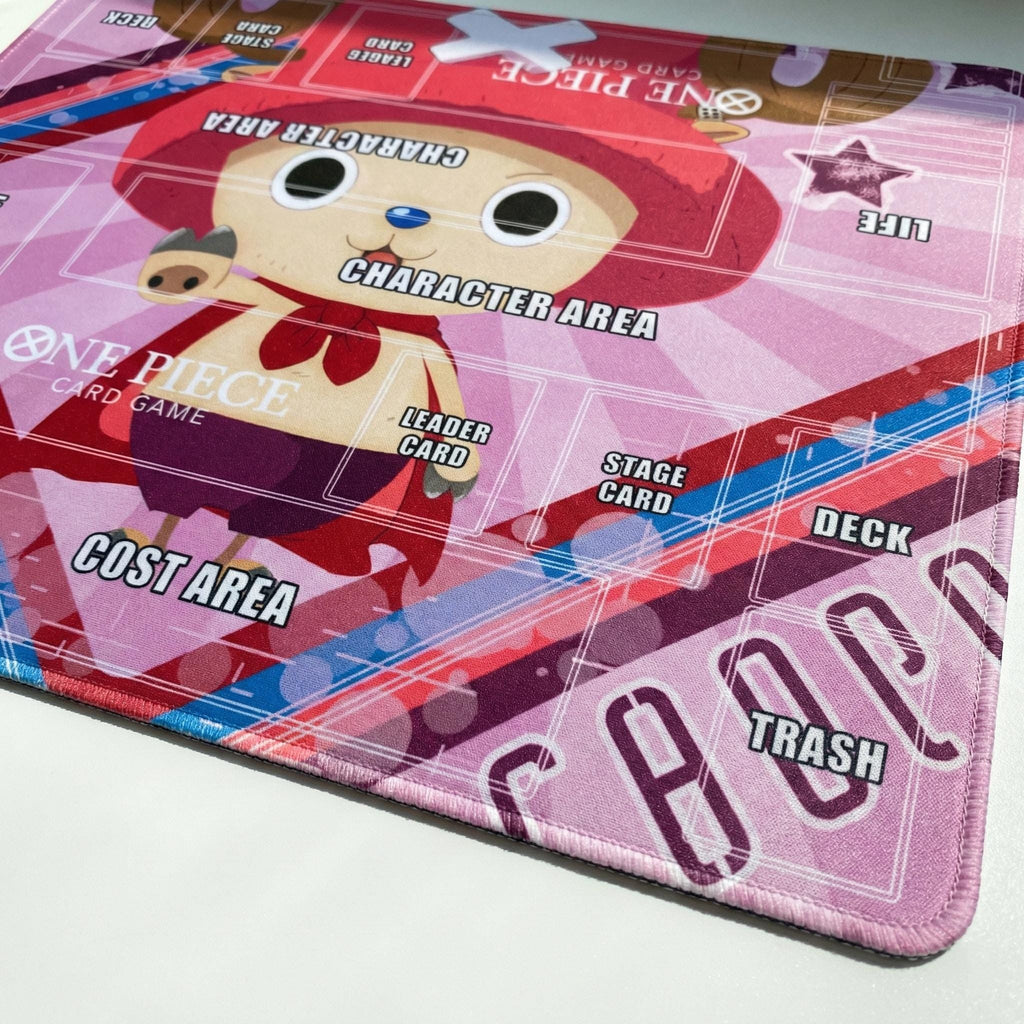 Tony Tony Chopper One Piece Two Player Playmat | 2 Player OPCG Battle Mat | Double Layout Mat | 24 x 24"