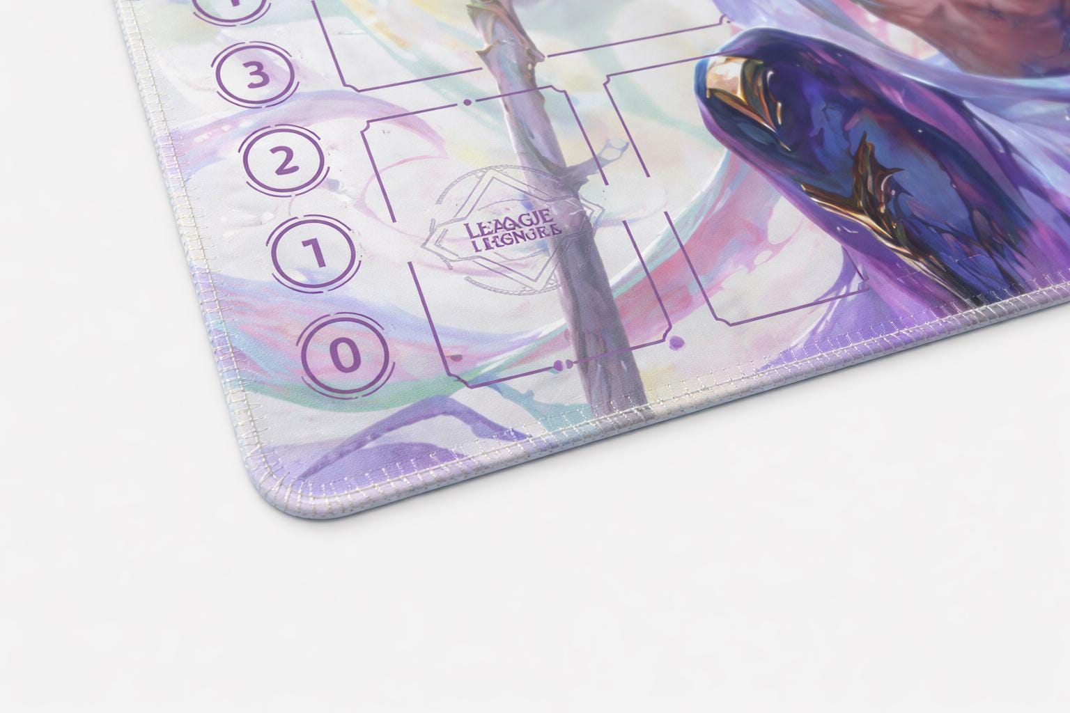 Viego League of Legends Riftbound Playmat | Trading Card Game Pad | LOL Desk Mat | 24" x 14" inches Stitched Edges