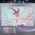 Gundam TCG Playmat Aerial Rebuild Witch from Mercury GCG Desk Mat 24x14 Custom Anime Gaming Accessory for TCG Players
