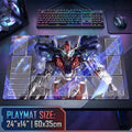 Gundam Aerial Playmat – Custom Mecha TCG Gaming Mat (24x14 inches)