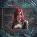 Katarina League of Legends Riftbound Playmat | Trading Card Game Pad | LOL Desk Mat | 600x350x2mm Stitched Edges