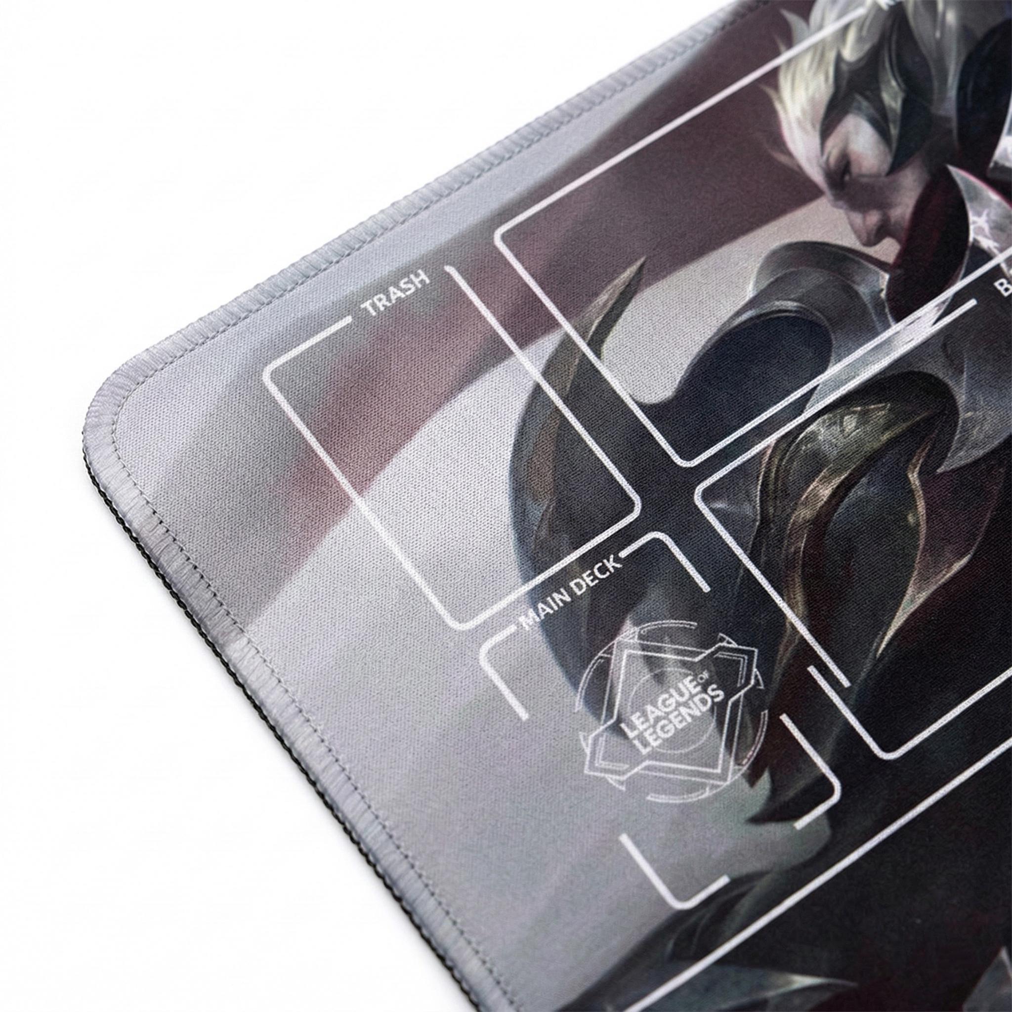 Darius Riftbound Playmat Two Players - Duo Zones League of Legends Battlefield 24" x 24" inches (60x60 cm) - TCG Playmat