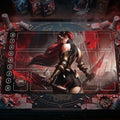 Katarina League of Legends Riftbound Playmat | Trading Card Game Play Pad | LOL Desk Mat | 600x350x2mm Stitched Edges