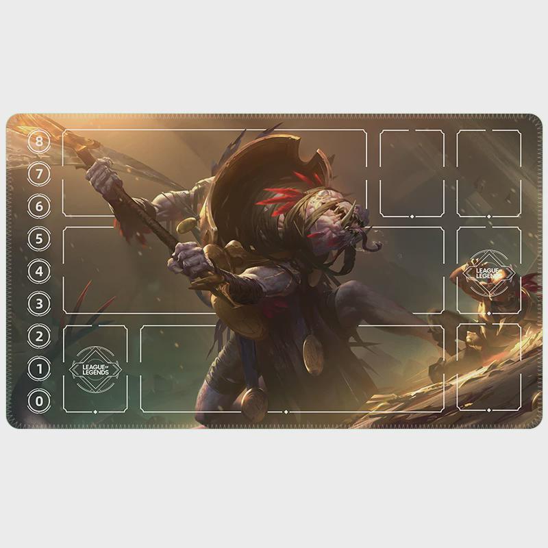Twitch League of Legends Riftbound Playmat | LOL TCG Desk Mat | 600x350x2mm Stitched Edges