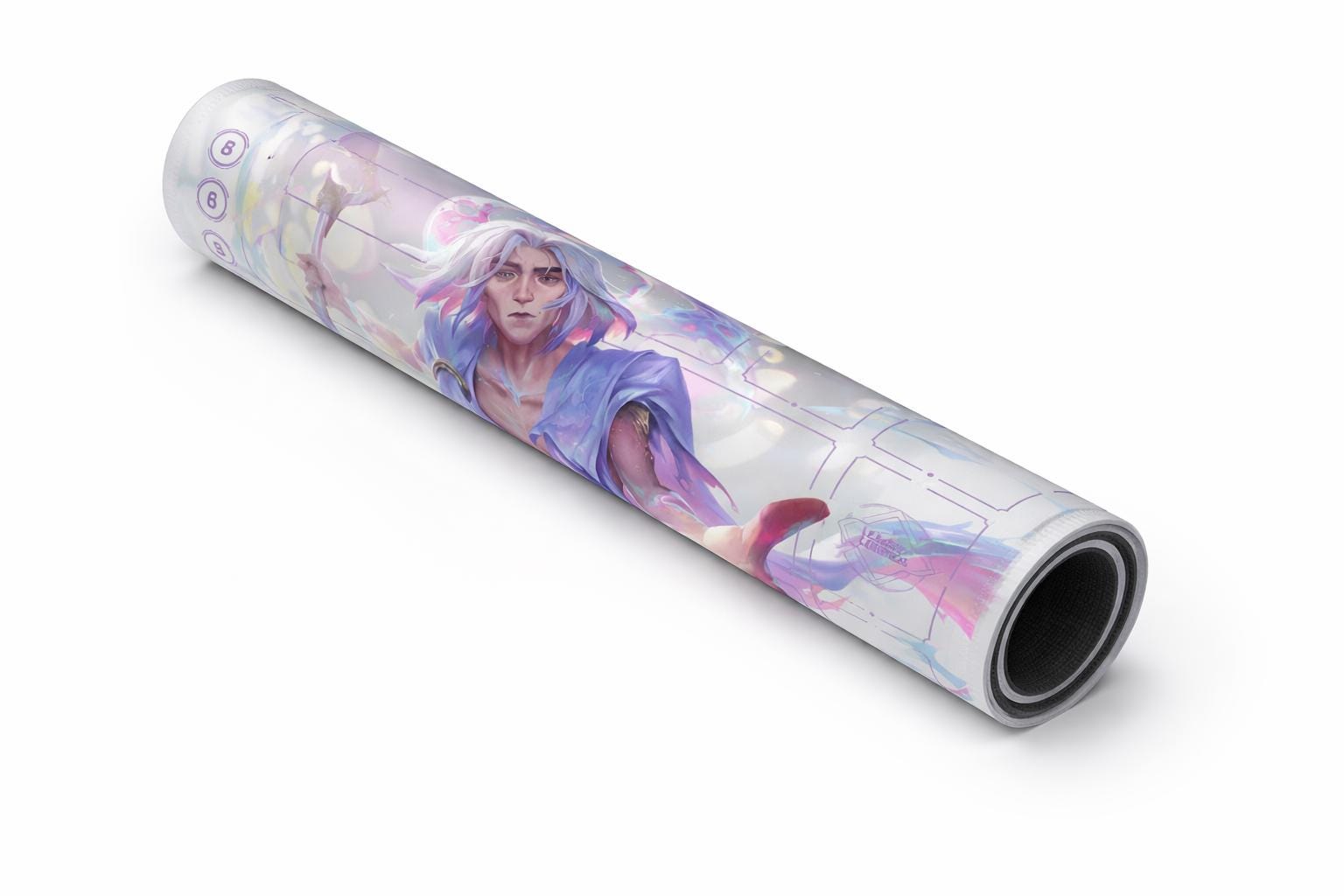 Viego League of Legends Riftbound Playmat | Trading Card Game Pad | LOL Desk Mat | 24" x 14" inches Stitched Edges