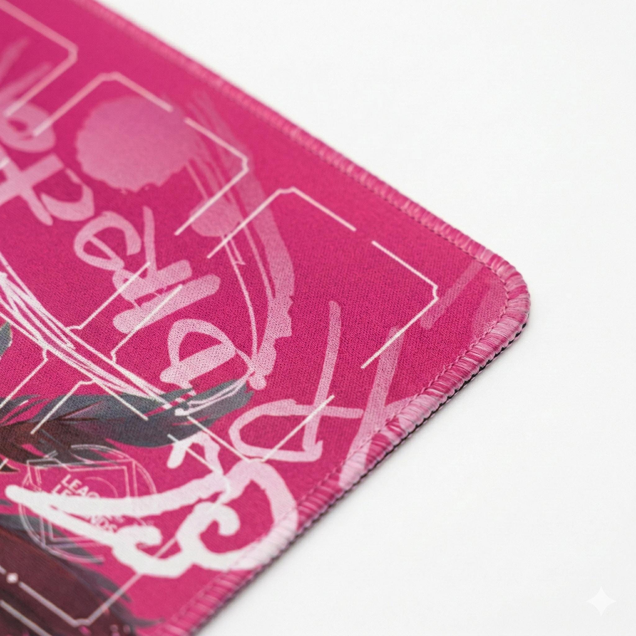 Jinx Arcana Riftbound LOL Playmat - League of Legends Inspired Trading Card Game - 24" x 14" inches (600 x 350 x 2 mm) Stitched Edges