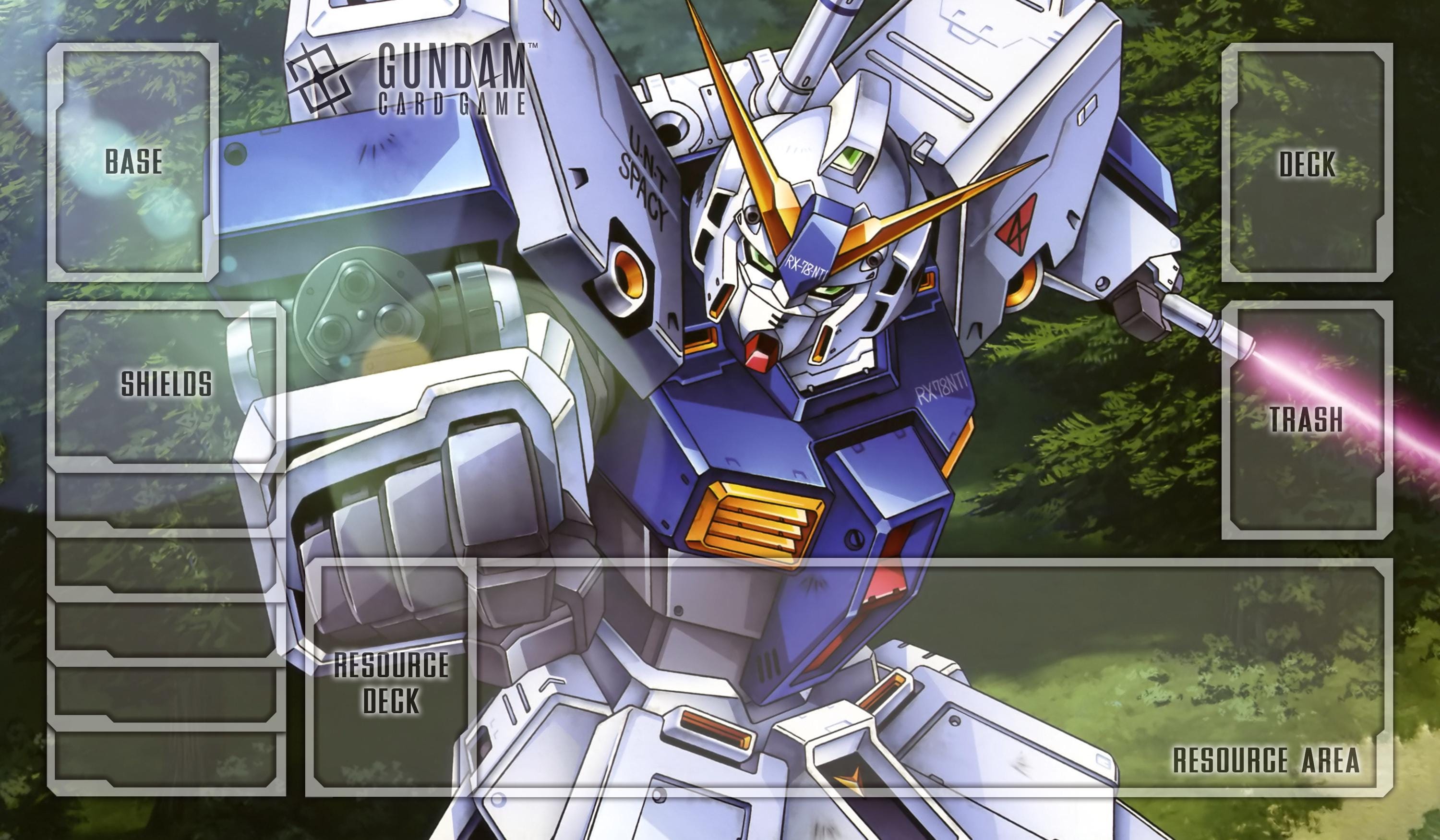 Gundam TCG Playmat RX-78NT-1 Alex, Anime Desk Mat, Mecha Gaming Mousepad, TCG Card Game Mat, Gundam Fan Gift, Large Desk Pad, Mecha Decor