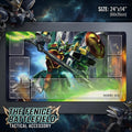 Gundam TCG Playmat | Gundam Card Game Desk Mat | Anime Gaming Accessory | 24x14 TCG Mat with Zones | Gift for Gundam Fans