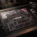 Darius Riftbound Playmat Two Players - Duo Zones League of Legends Battlefield 24" x 24" inches (60x60 cm) - TCG Playmat