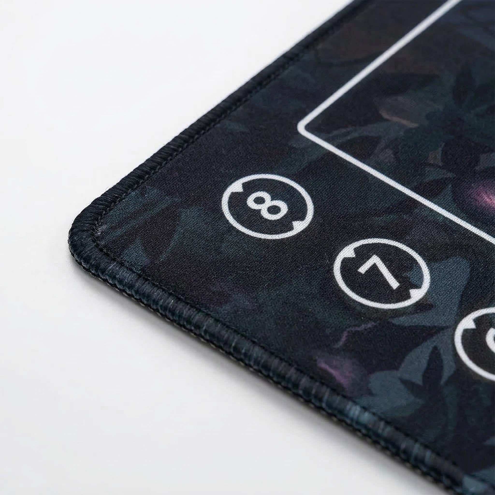 Lee Sin God Fist League of Legends Riftbound Playmat | Trading Card Game Pad | LOL Desk Mat | 24" x 14" inches Stitched Edges