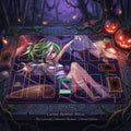 Cursed Bamboo Mitsu Two Player Yu-Gi-Oh! Playmat | 2 Player YGO Battle Mat | Double Duel Layout | 24 x 24"