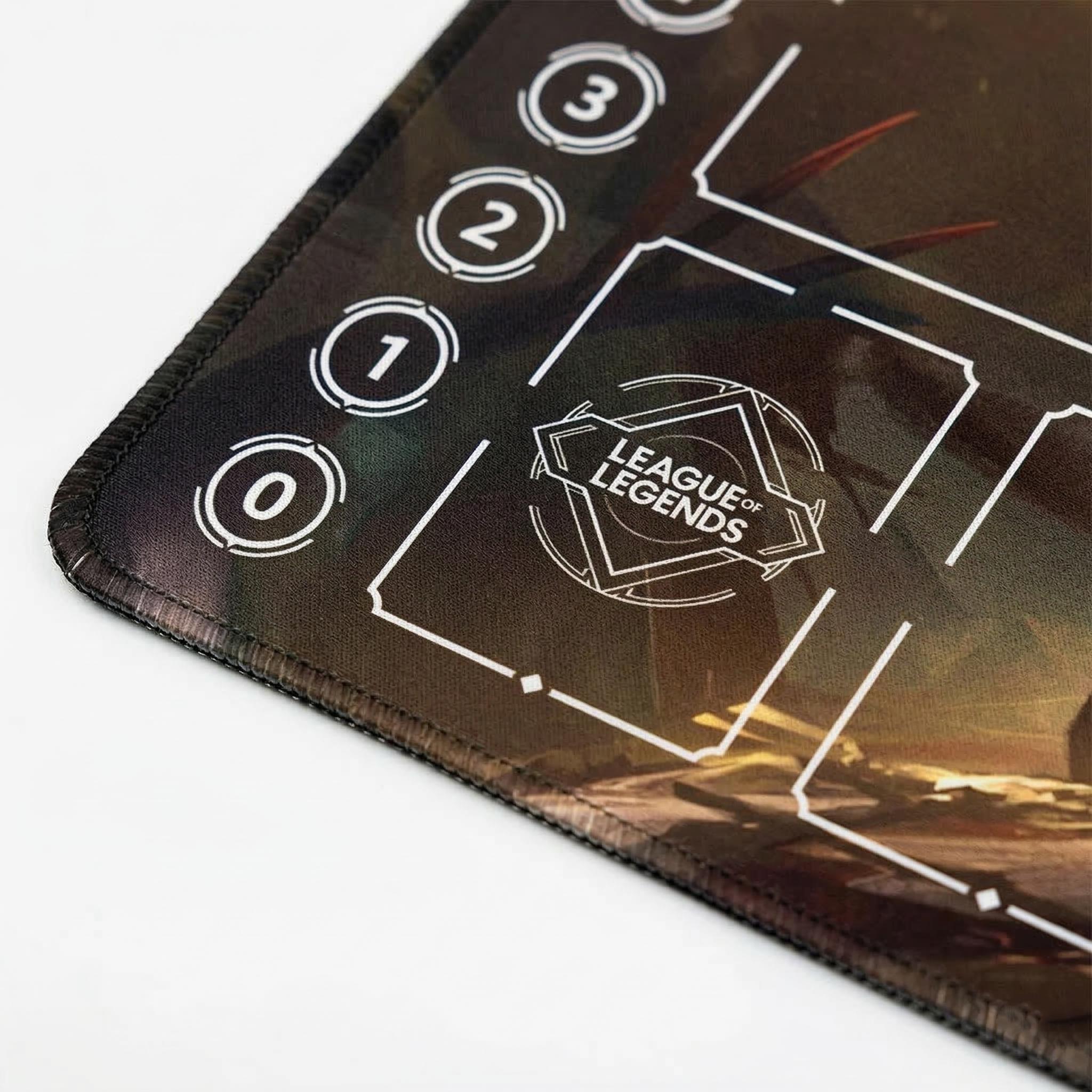 Twitch League of Legends Riftbound Playmat | LOL TCG Desk Mat | 600x350x2mm Stitched Edges
