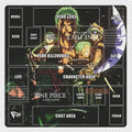 Roronoa Zoro 2 Player Playmat - One Piece Card Game Mat - OPCG TCG Custom Play Mat - Two Person Desk Mat - Anime Card Game Accessories