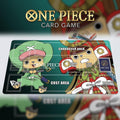 One Piece TCG Playmat Tony Tony Chopper Wano Arc - Custom Card Game Mat with Zones - TCG Desk Mat - One Piece Card Game Gift