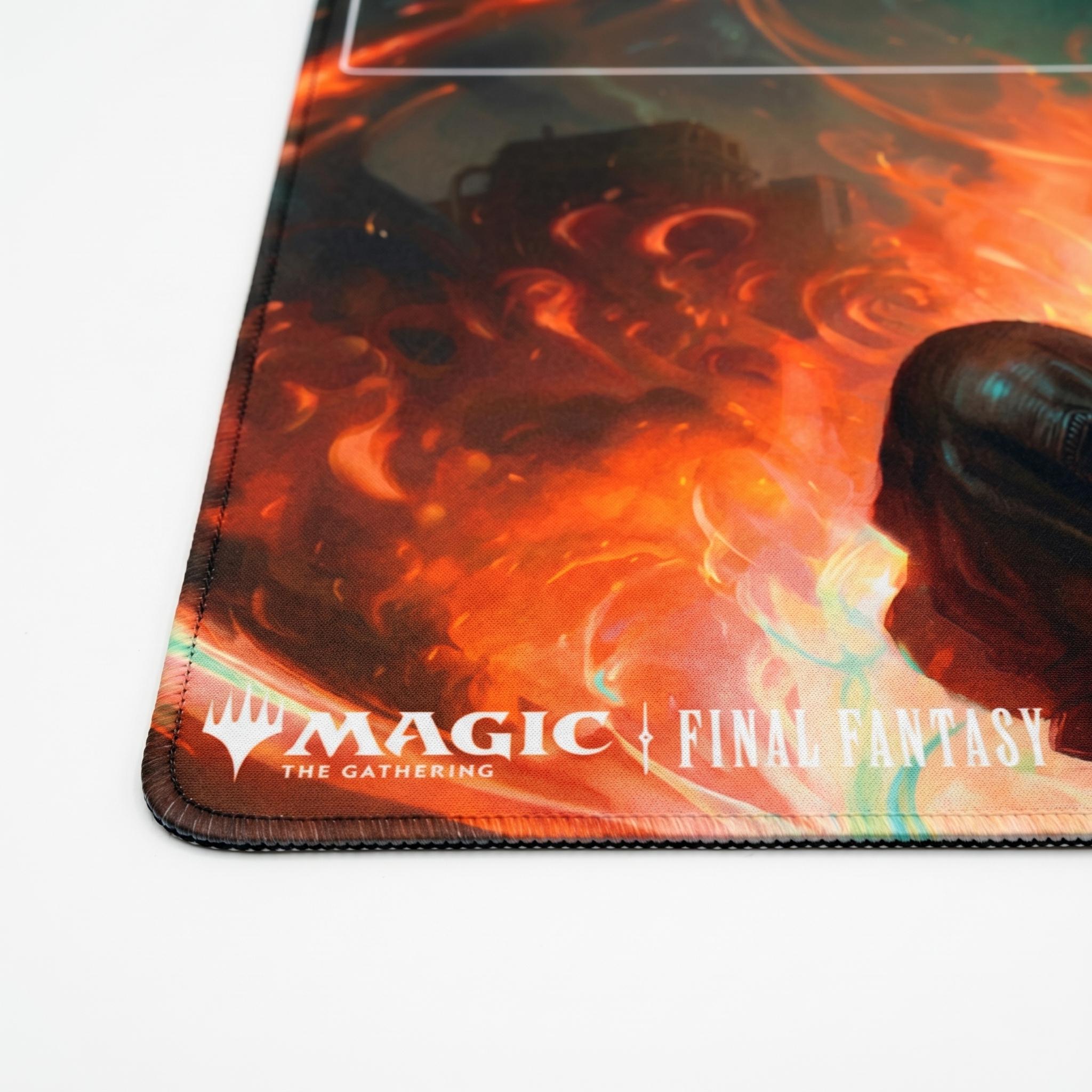 Cloud Strife Final Fantasy MTG Playmat