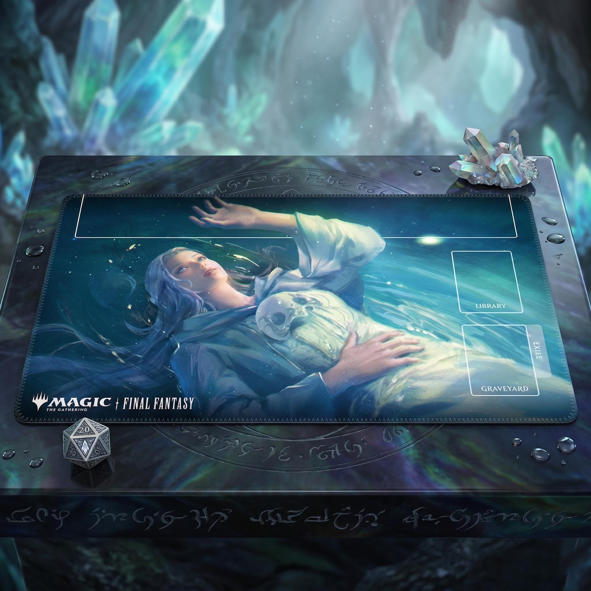 Final Fantasy VII Aerith MTG Playmat