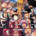 One Piece TCG Playmat - Straw Hat Pirates Crew Design - Trading Card Game Mat with Zones - Anime Desk Mat - Large TCG Gaming Mousepad